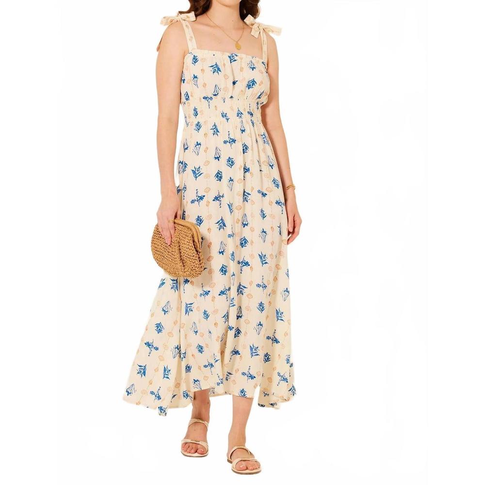 NEW BILA77 cadiz maxi dress in beige